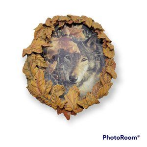 💥 (4) Bradford Exchange - Season of the Wolf  Decorative Uninqe Wall Art 💥